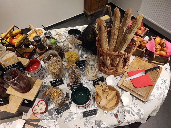 BUFFET PETITS-DEJEUNERS