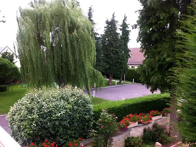 Hôtel de la Gare à Mézidon-Canon Jardin