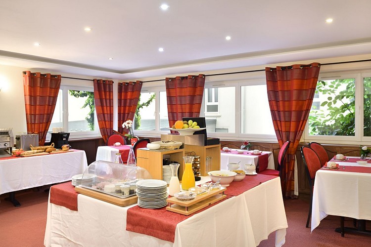 Salle du petit dejeuner