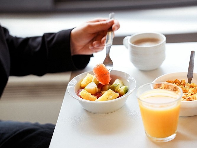 Petit-déjeuner buffet