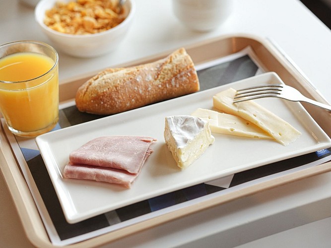 Petit-déjeuner buffet