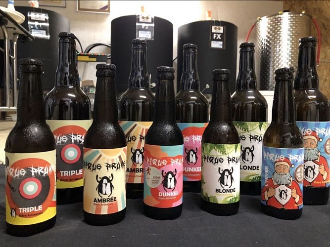 Les bières de la Brasserie Pique-Prune