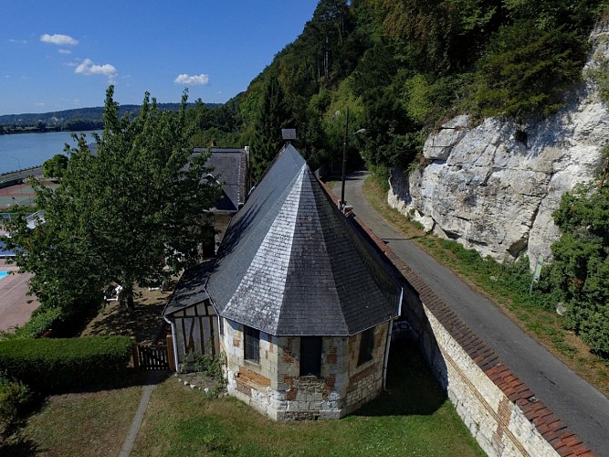 Chapelle Barre y Va visuel 1 Villequier Rives en Caux Caux Seine Normandie tourisme