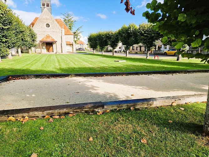Terrain de pétanque