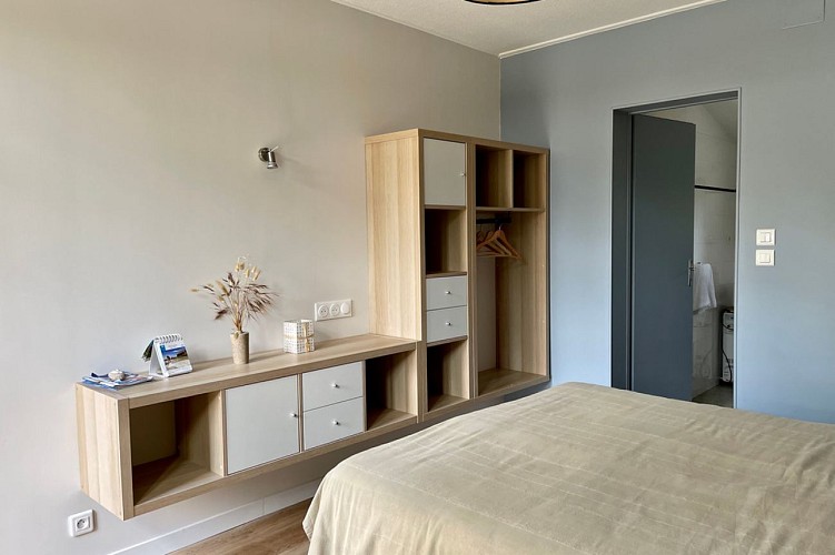 Chambres d'hôtes Au Logis du Rivage - Chambre Plage