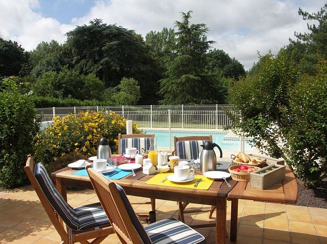 Chambres d'hôtes Le Logis du Parc - Chambre familiale Le Nid