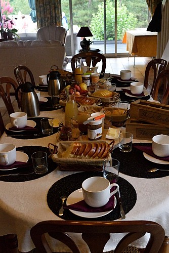 Chambres d'hôtes Le Logis du Parc - Chambre familiale Le Nid