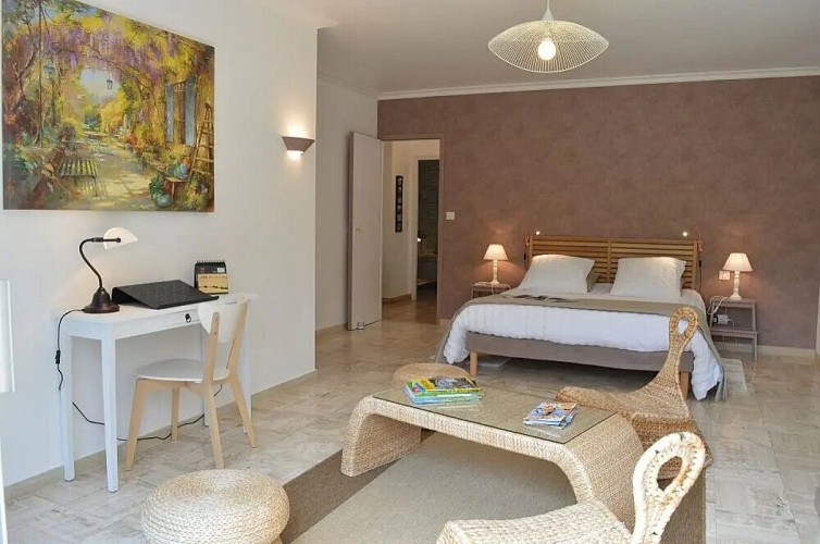 Chambres d'hôtes Le Logis du Parc - Chambre familiale Le Nid