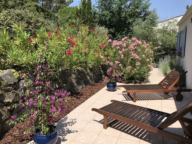 Meublé Jolie villa de bord de mer