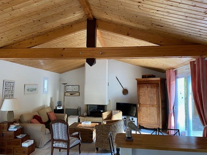 Meublé Jolie villa de bord de mer