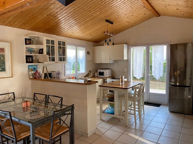 Meublé Jolie villa de bord de mer