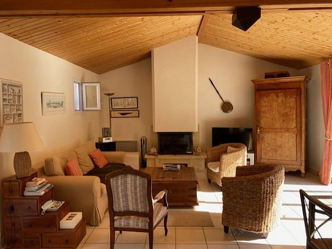 Meublé Jolie villa de bord de mer