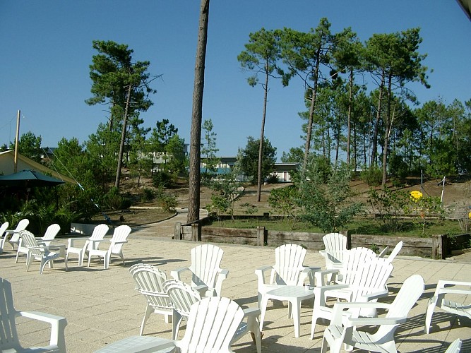 Village vacances Cévéo Les Dunes Carcans-Maubuisson terrasse 3