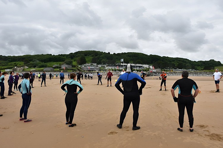 ECHAUFEMENT AVANT LE LONGE COTE A OMAHA