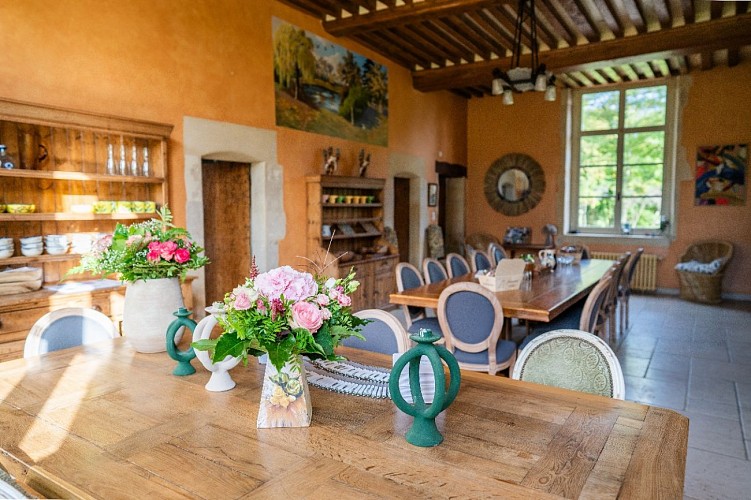 Domaine du Bois Roger - Salle à manger