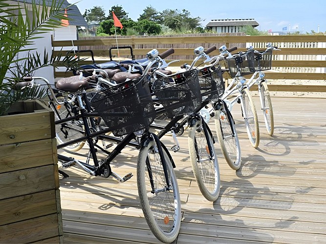 Location de vélos © MAB Expérience - Loisirs Normandie