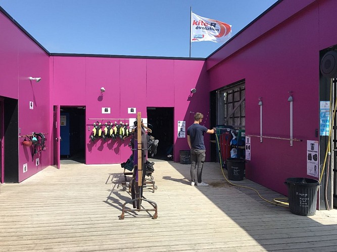 Une structure confortable et adapée aux sports de glisse