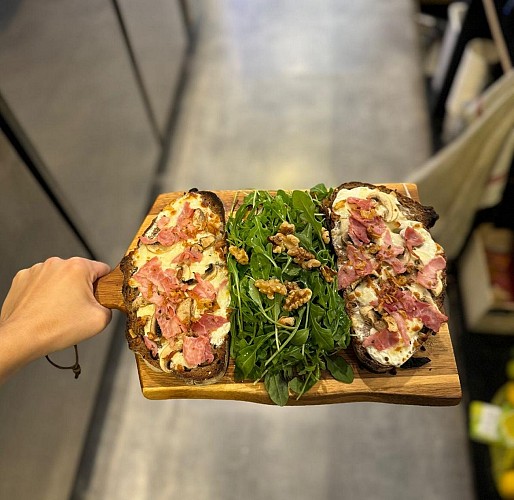 le vert galant - Pau - tartines salées