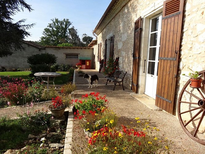 la terrasse pour une pause bucolique