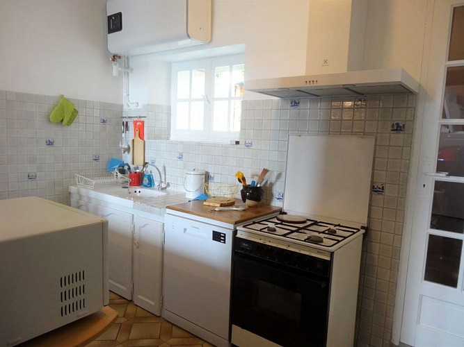 la cuisine ouverte sur le séjour