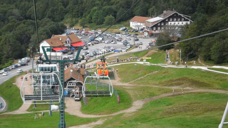 Luge d'été à la Schlucht