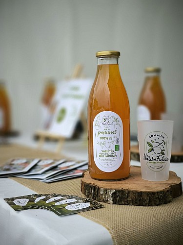 Jus de pomme du Domaine de la Haute Futaie