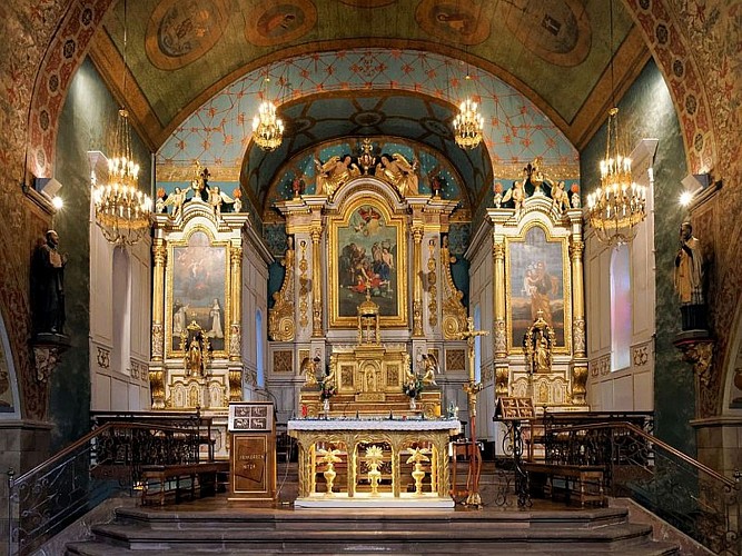 Village de Saint Etienne de Baigorry - église