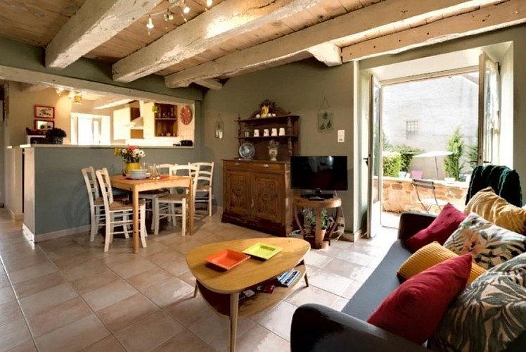 La Maison des templiers - Côté Sud