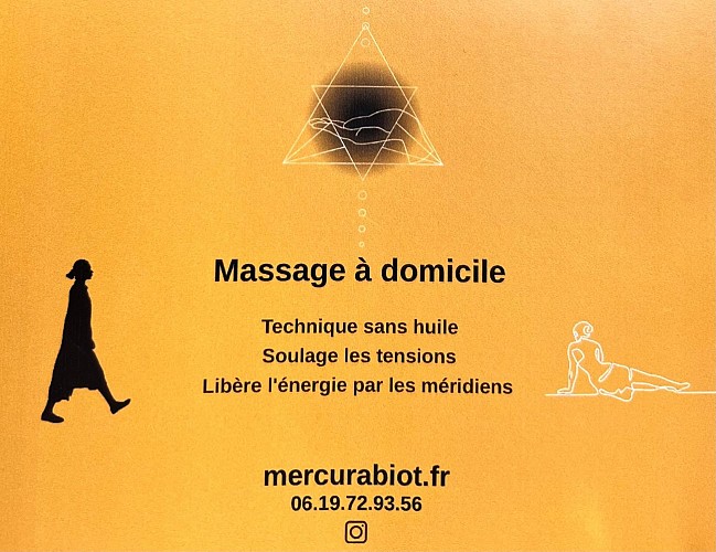 Service de massage à domicile
