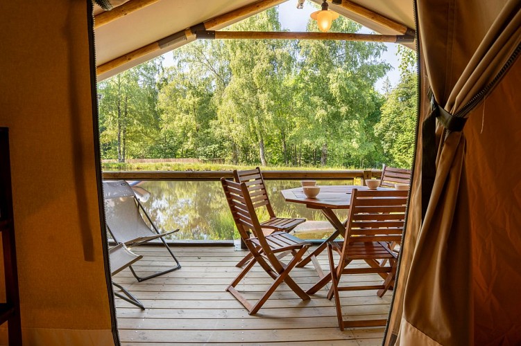 Open-air rental - Camping La Sténiole