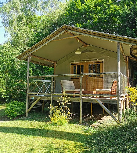 Chalet-bois-sur-pilotis