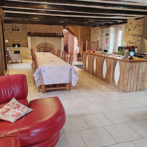 cuisine cheminée Mapellous