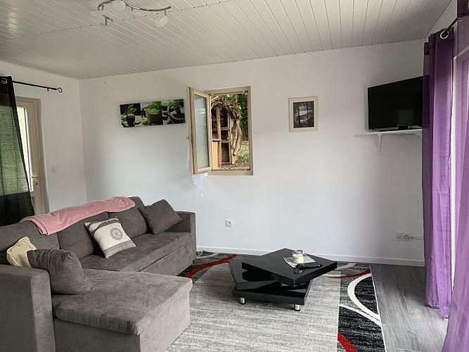 gîte-borros-St Sauveur-Lalande-salon1