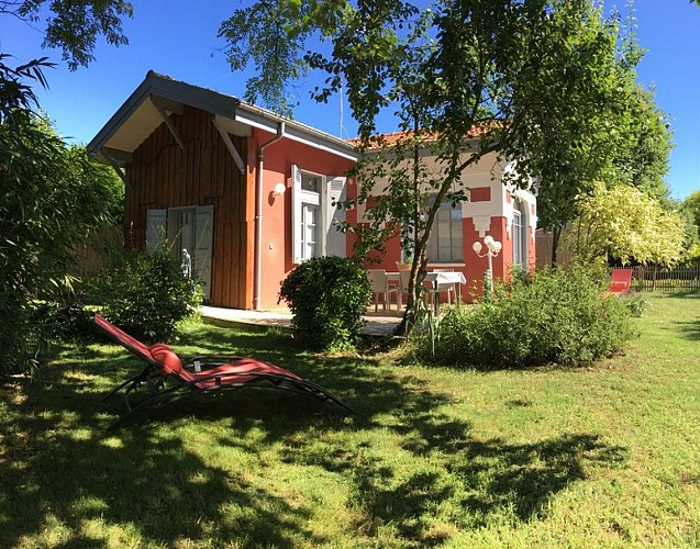 Location de vacances sur le Bassin d'Arcachon à Lanton Gîte Kayola