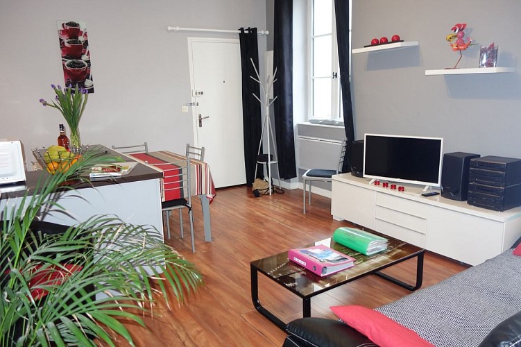 Salon vue 3 / Petit nid douillet "Chez Jéjé"