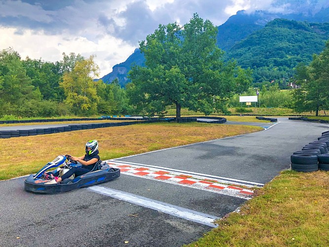 Go-Kart-Sport des Montblanc