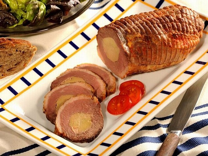 Ferme Arnabar - magret fourré au foie gras