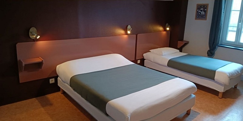 Hôtel Auberge du Pont chambre