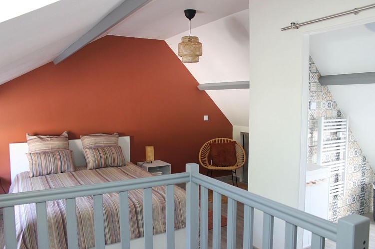 Meublé Atoué Loc - Fresnay-sur-Sarthe - chambre