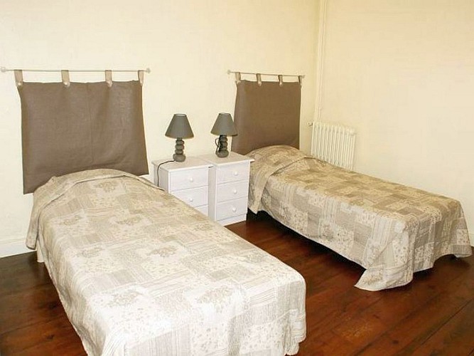 Gaineko Karrika chambre taupe-Baigorri