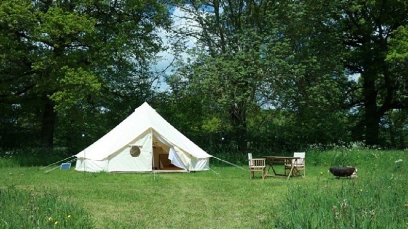Charron - Glamping - Tente Lyra extérieur_6
