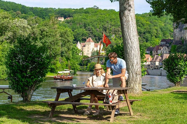 Camping Le Carbonnier à Saint-Martial de Nabirat