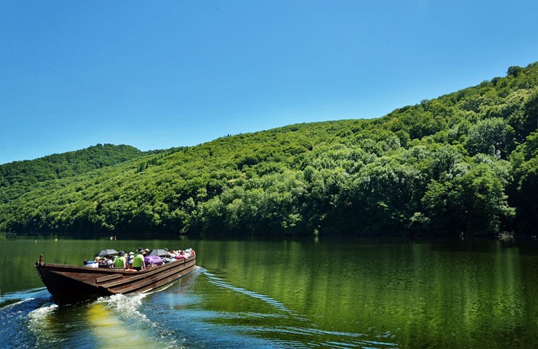 Les gabares de Haute-Dordogne à Spontour