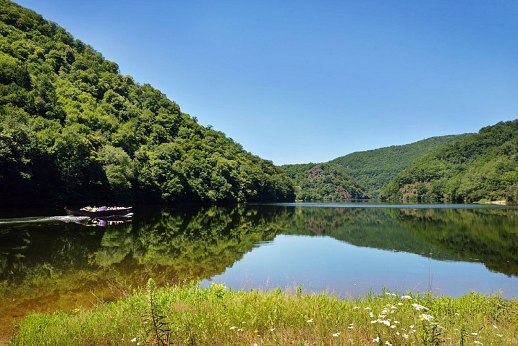 Les gabares de Haute-Dordogne à Spontour