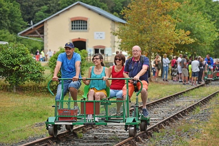vélorail de Bosmreau les Mines-dépt.23