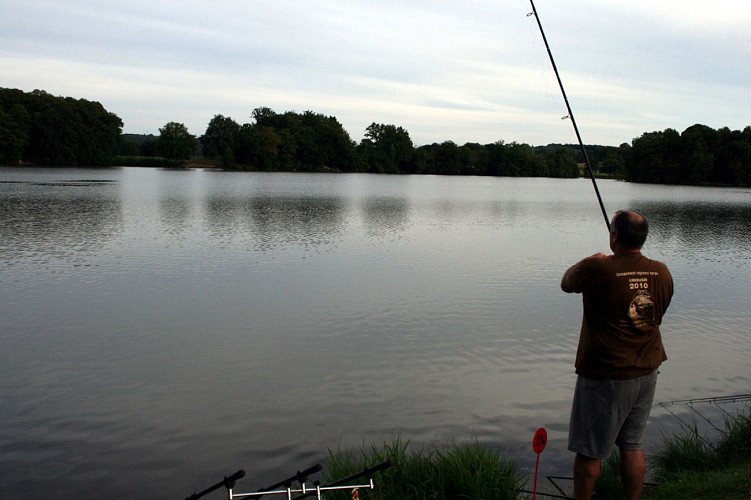 pêche à l'étang de la Grande Cazine_2