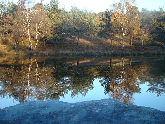 Etang de pêche 'Les Pierres du Mas' La Porcherie