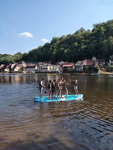 Stand up paddle Corrèze Sports Animations