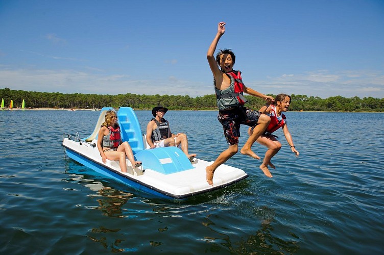 Multi activités-UCPA-Bombannes-pédalos