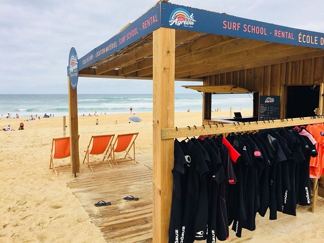 L'Agréou École de surf 2018